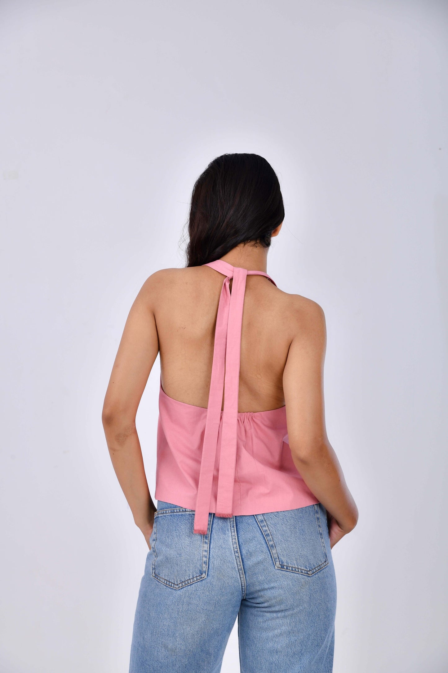 Sienna – Lightweight Cotton Halter Top