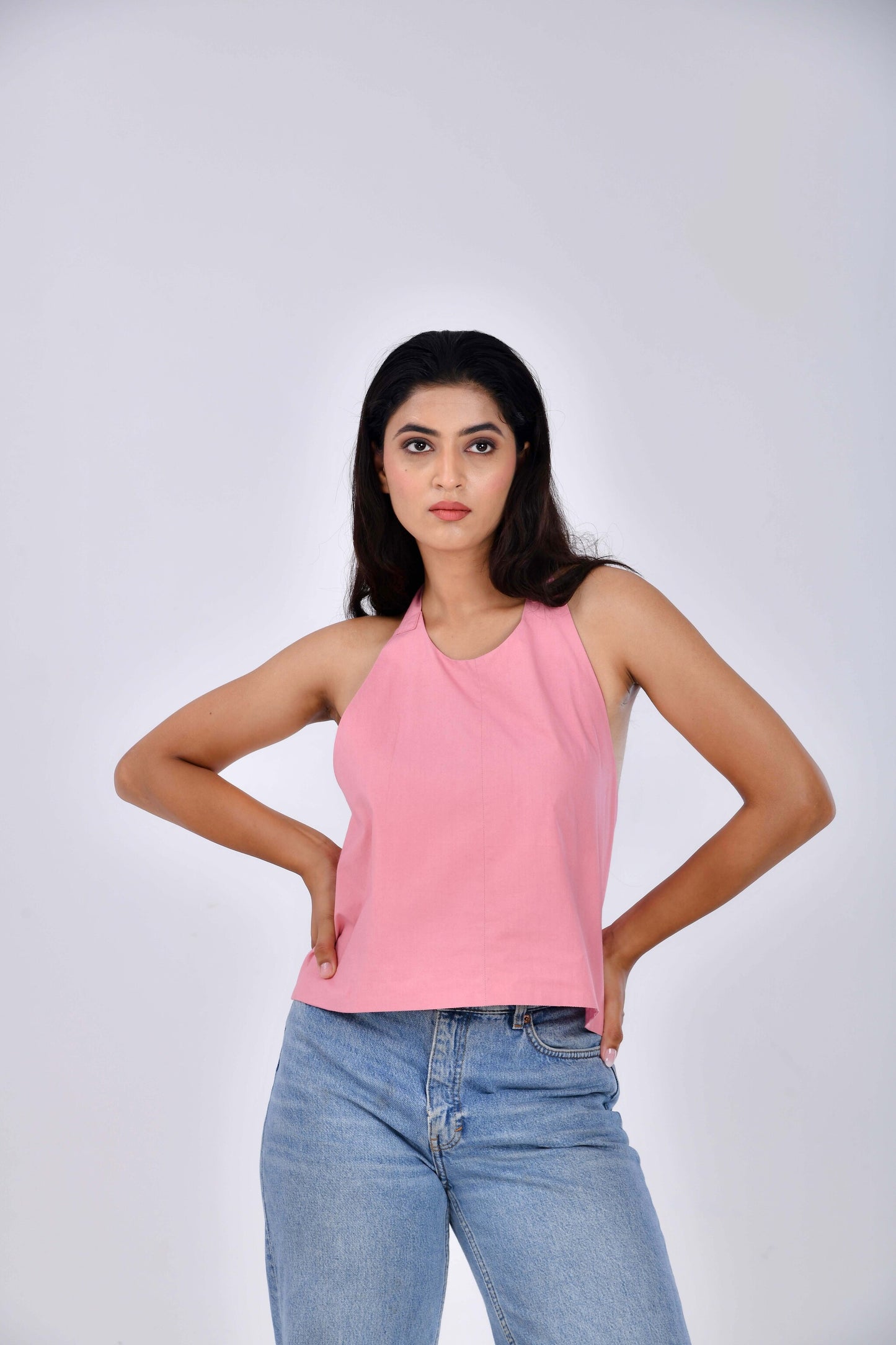 Sienna – Lightweight Cotton Halter Top