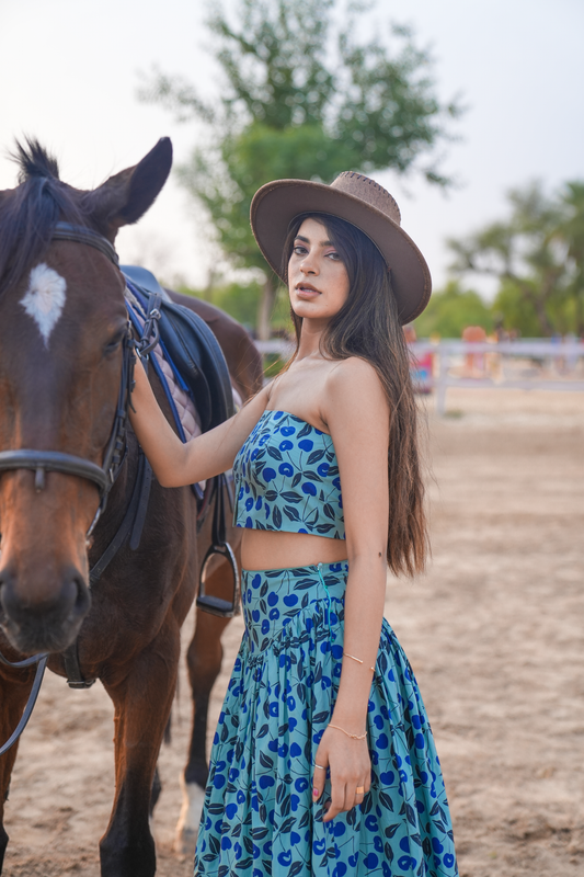 Belle – Yoke Skirt & Tube Top
