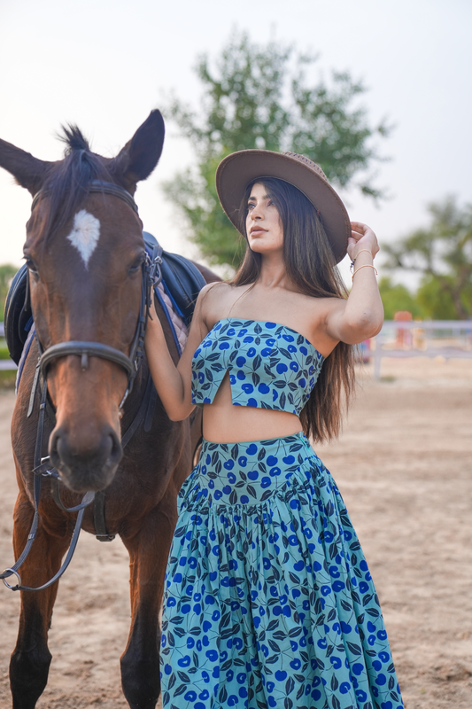 Belle – Yoke Skirt & Tube Top