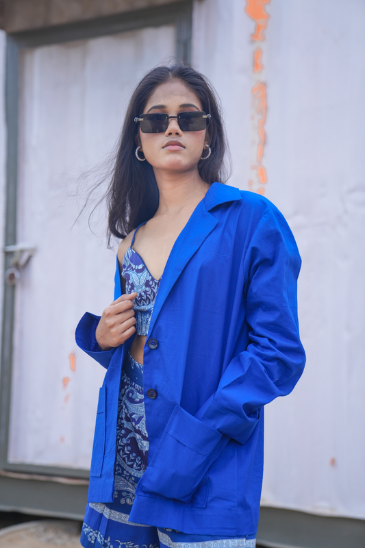 Boho Bleu – Bralette Co-ord Set